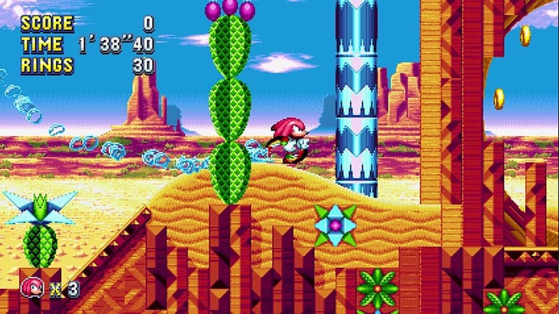 Sonic Mania — 16-bit-inspired pixel art