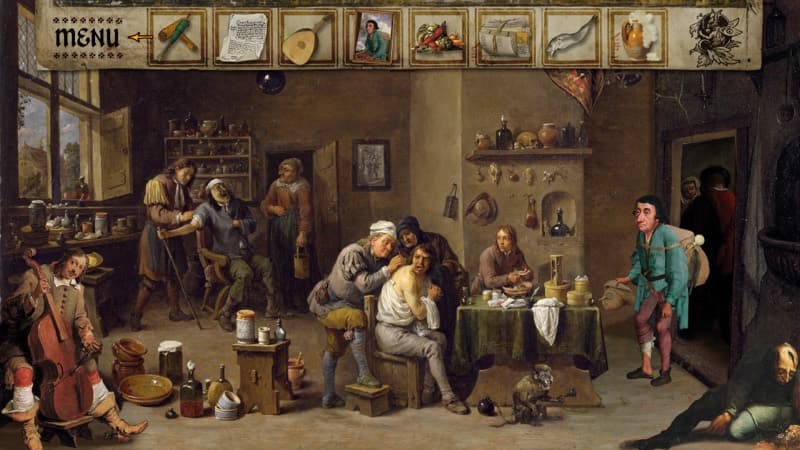 Four Last Things — Old-master painting collage