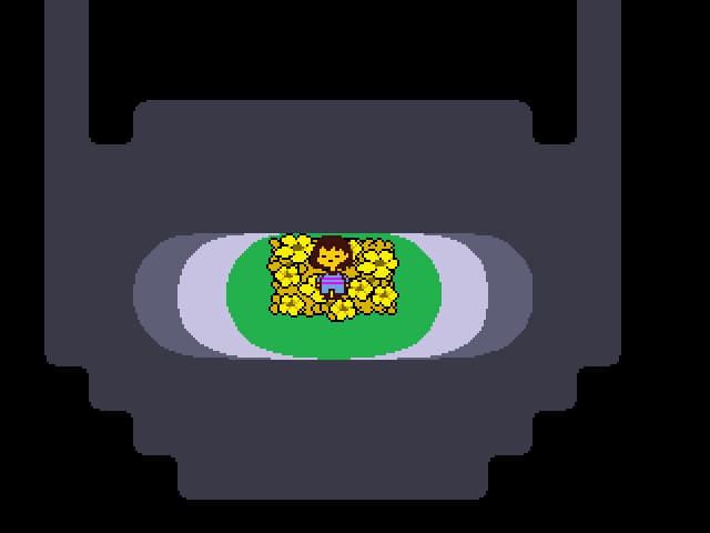 Undertale — Coarse minimal pixel art