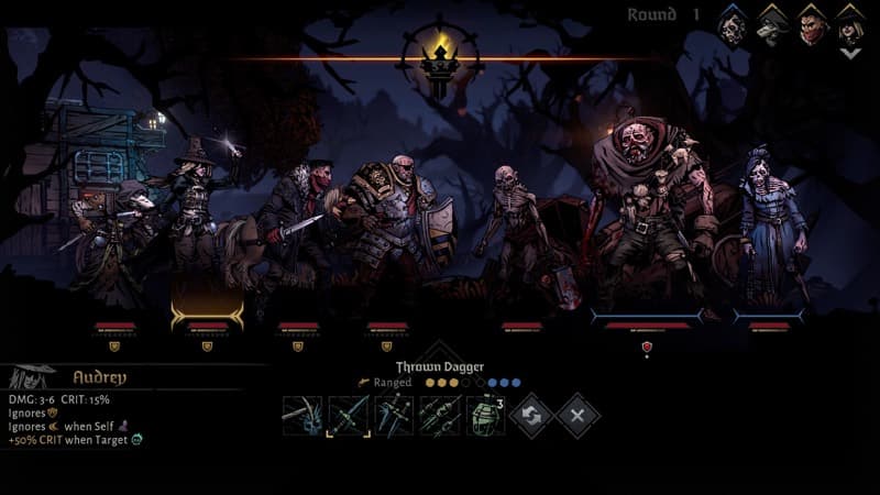 Darkest Dungeon II — Heavy ink and shadow