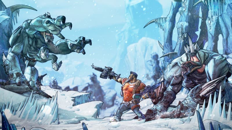 Borderlands 2 — Inked comic-book 3D