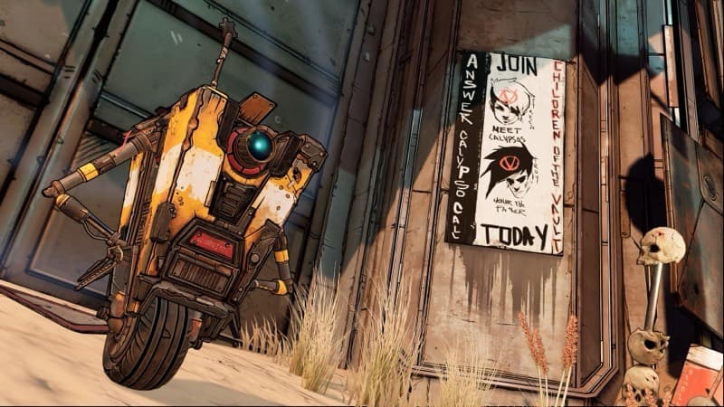 Borderlands 3 — Inked comic-book 3D