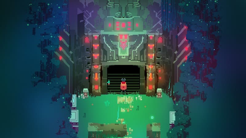 Hyper Light Drifter — Luminous high-contrast pixel art