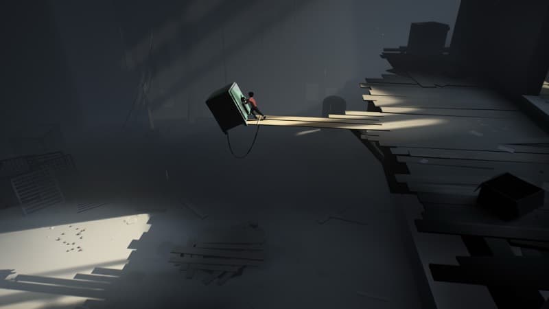 INSIDE — Muted theatrical lighting