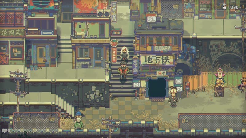 Eastward — Top-down tile-based pixel art