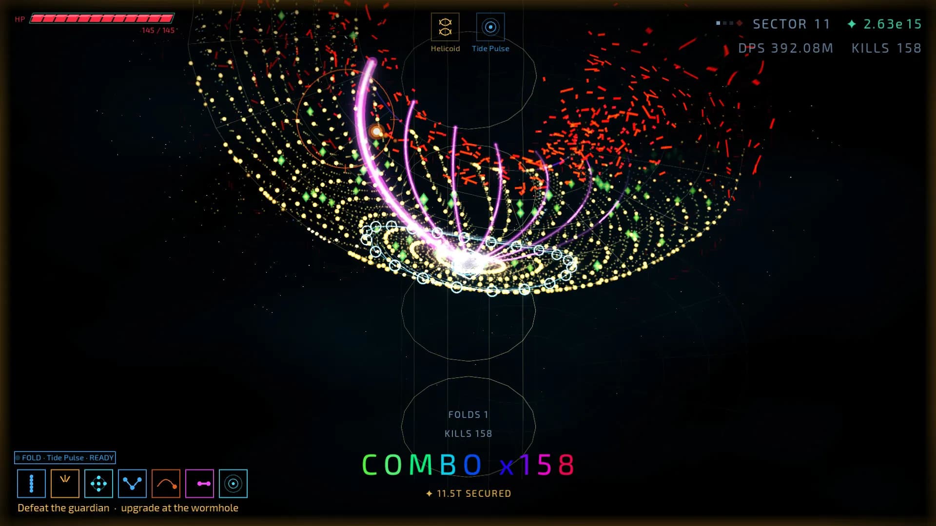 Soliton Burst